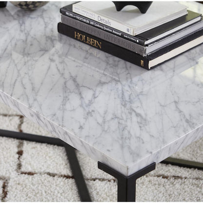 Saxon Coffee Table in Matte Black