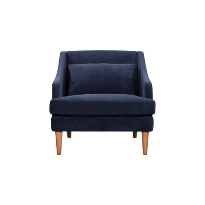 Missy Club Chair - Navy Velvet