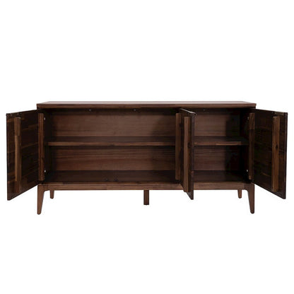 Allure Wooden 3 Door Sideboard