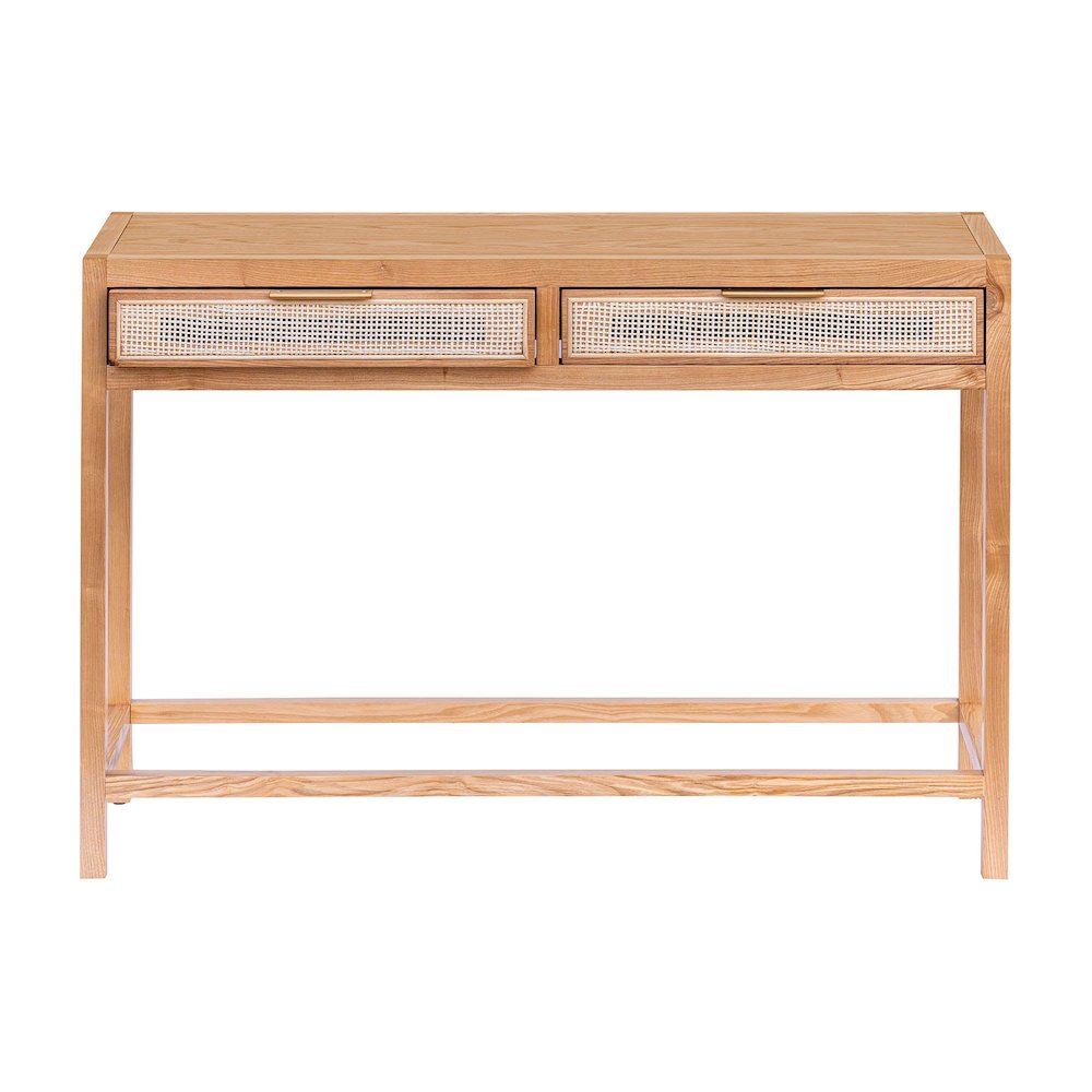 Rattan Console Table - Natural