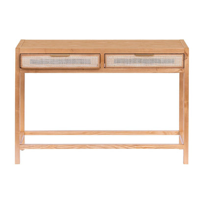 Rattan Console Table - Natural