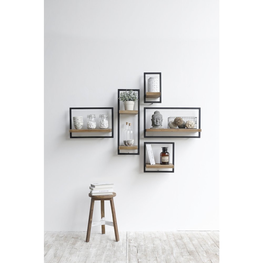 D-Bodhi Metal Frame Wall Box - Natural - Type A (1/box)