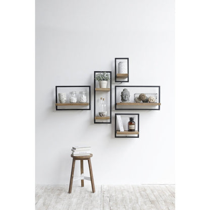D-Bodhi Metal Frame Wall Box - Natural - Type A (1/box)