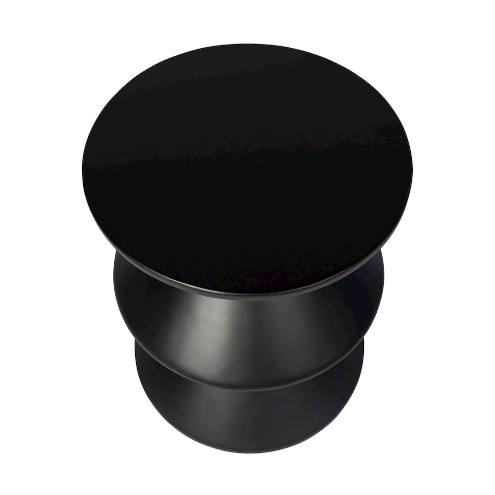 Concrete Inverted Side Table - Black
