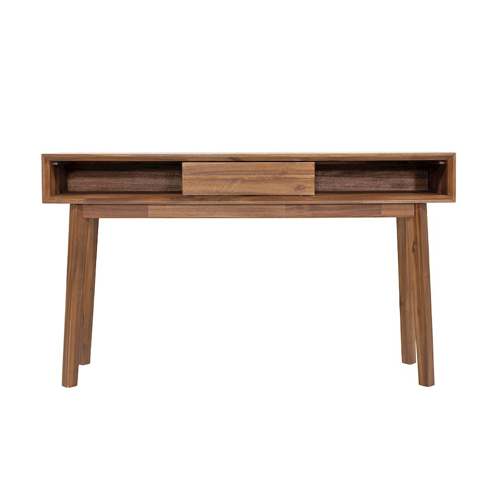 Gia Console Table - Warm Pecan