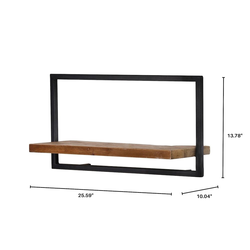 D-Bodhi Metal Frame Wall Box - Natural - Type A (1/box)