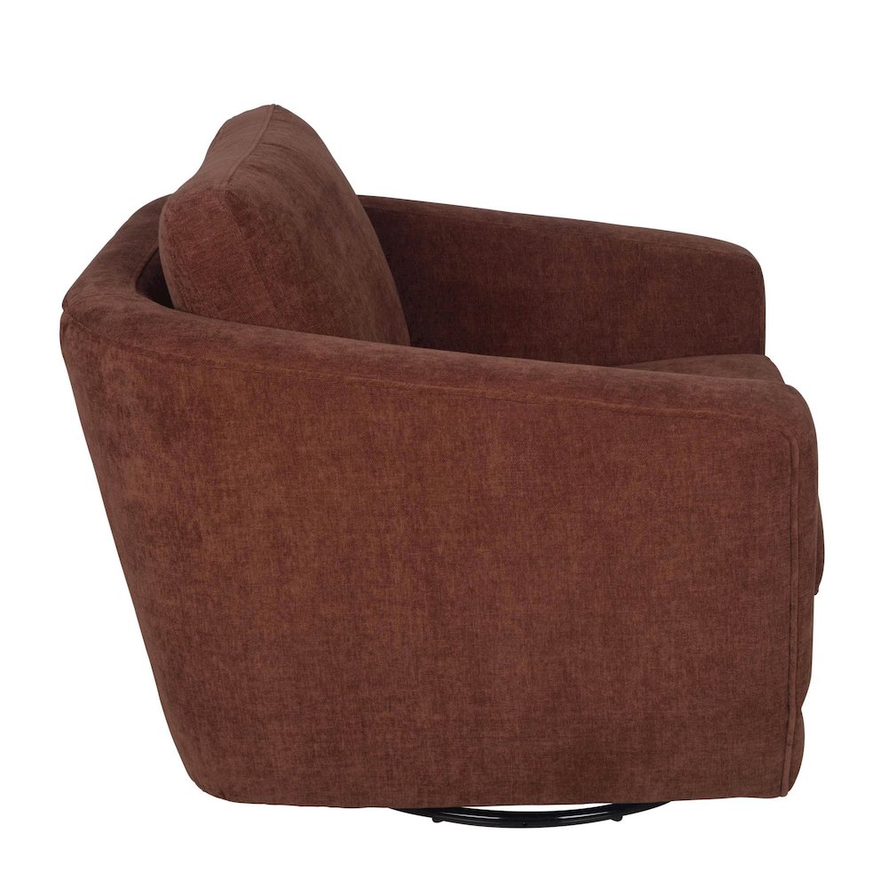 Baltimo Swivel Glider - Deep Rust