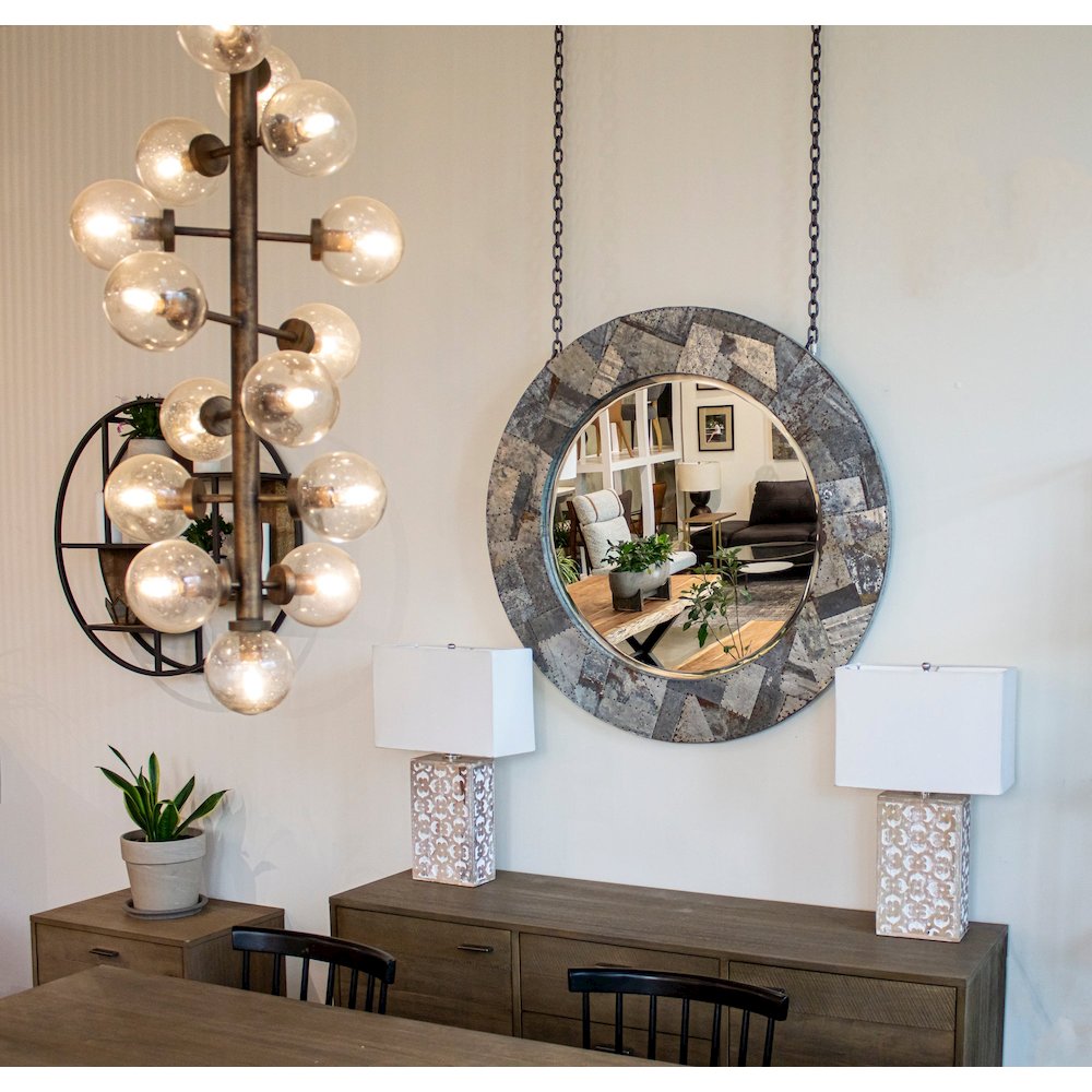 Arcadia Round Mirror 42"