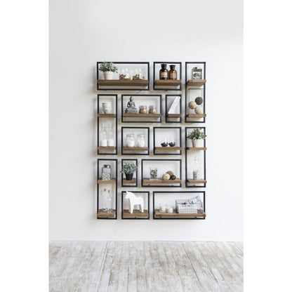 D-Bodhi Metal Frame Wall Box - Natural - Type A (1/box)