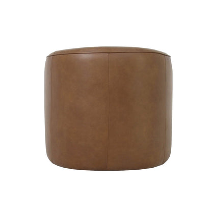 Fireside Swivel Club Chair - Antique Sienna