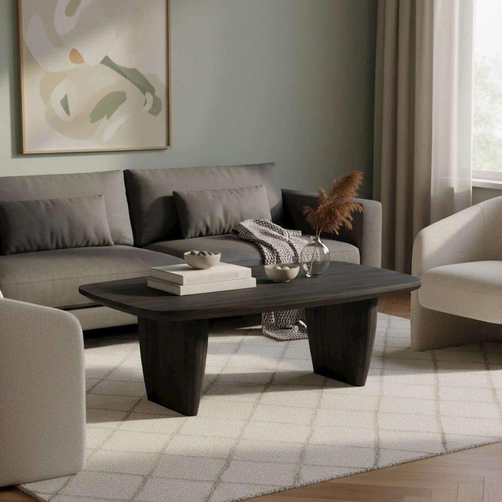 Tonic Coffee Table - Black Oak