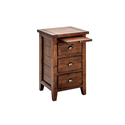 Irish Coast 3 Drw Nightstand - African Dusk