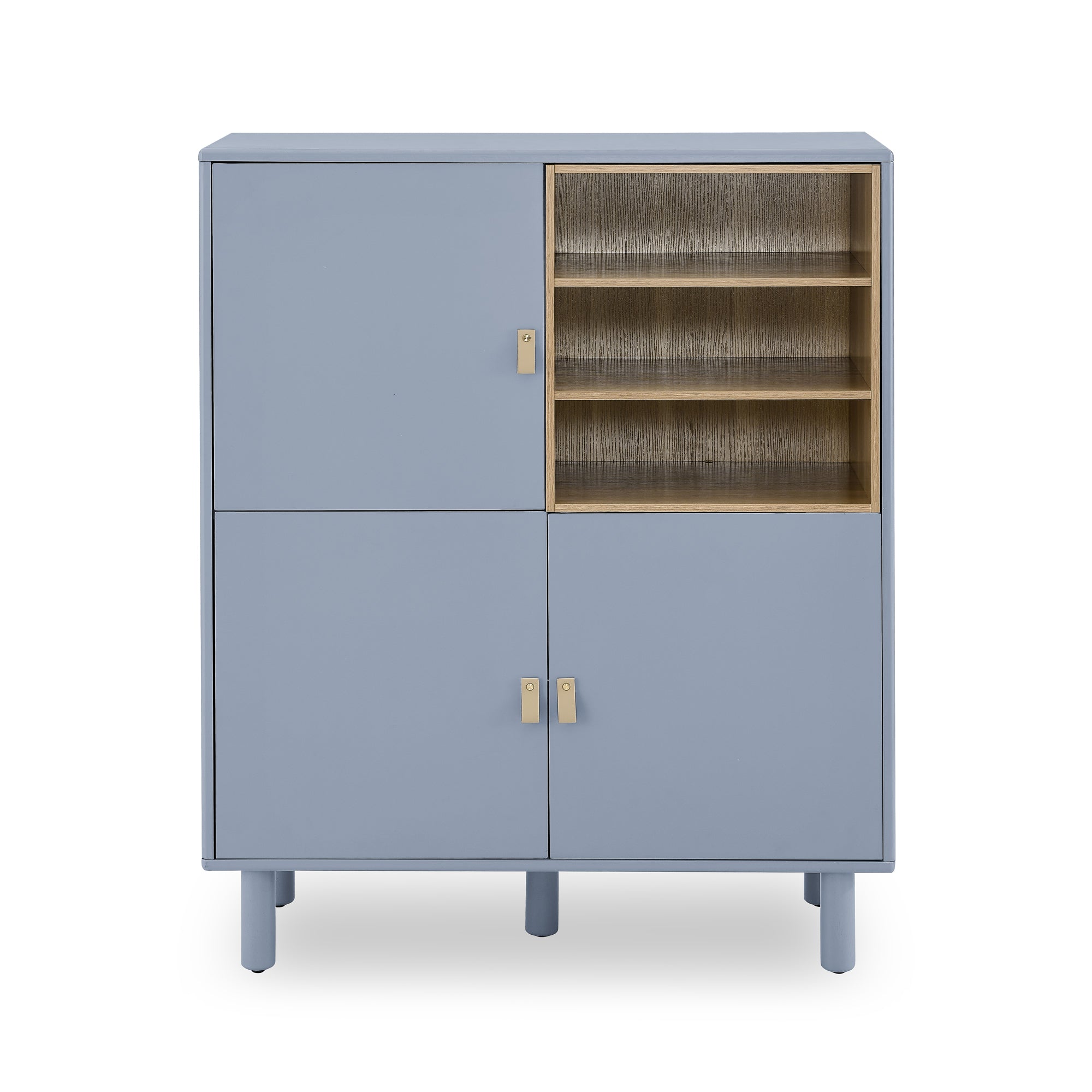 Storage cabinet with door, multifunctional storage cabinet, modern sideboard cabinet, wooden storage cabinet, leather handle drawer cabinet, home storage cabinet, office cabinet