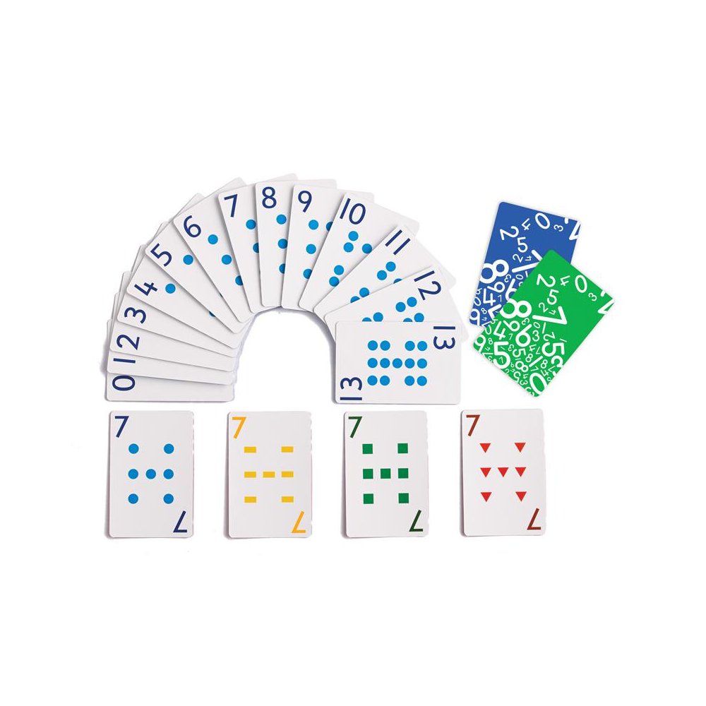 School Friendly Playing Cards - Set of 8 decks