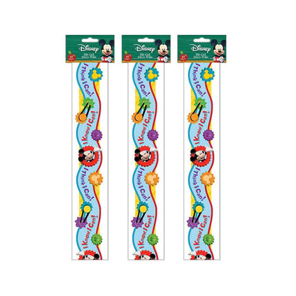 Mickey Mouse Clubhouse I Think I CanDeco Trim, 37 Ft Per Pack, 3 Packs