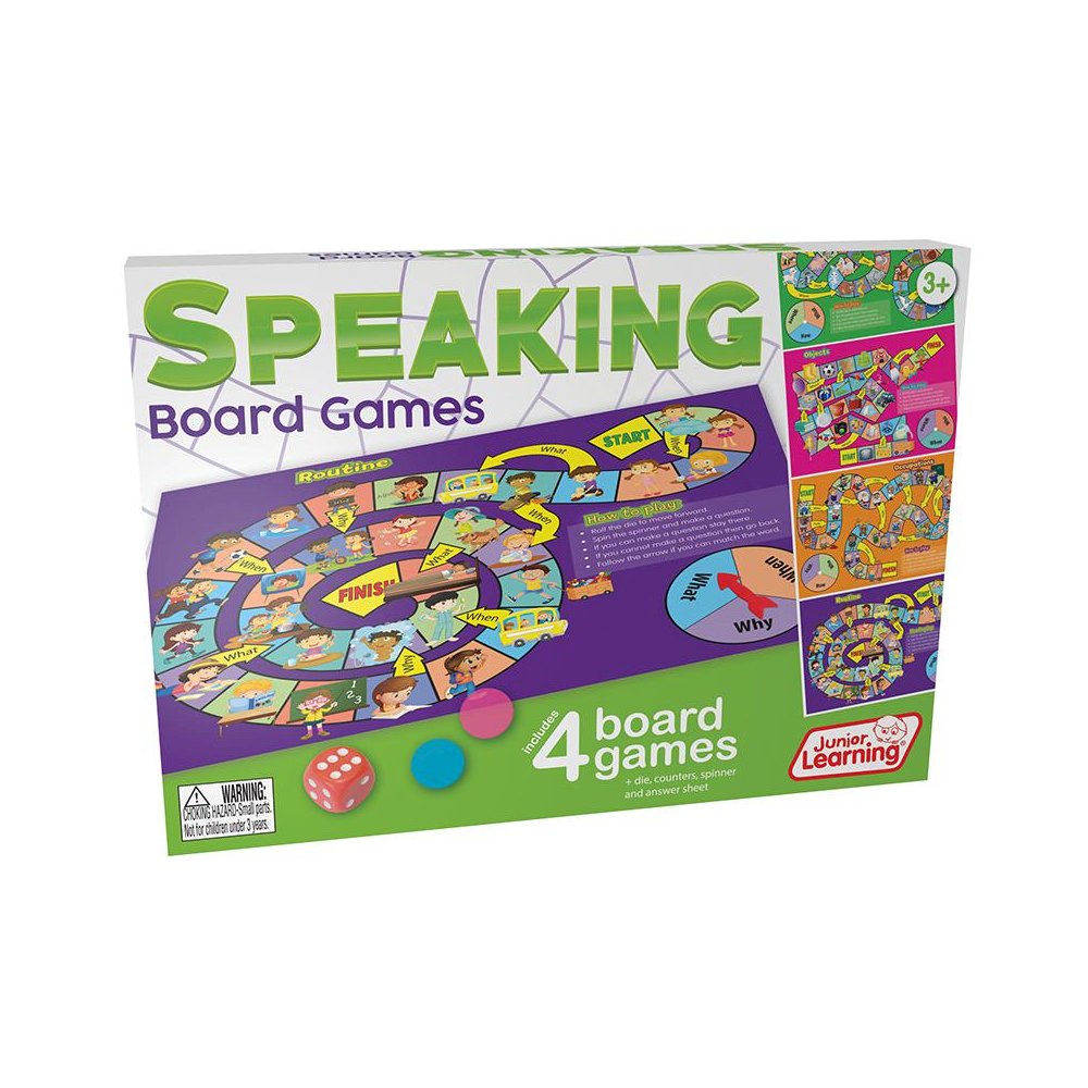 Speaking Board Games