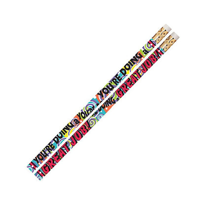 You’re Doing A Great Job Motivational Pencils, 12 Per Pack, 12 Packs