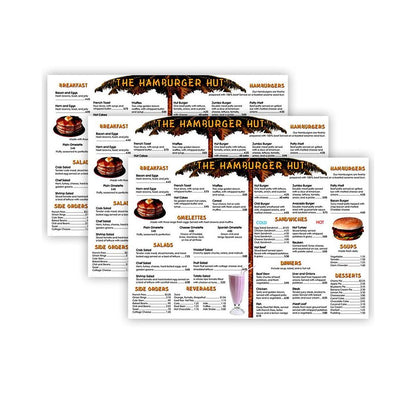 Menu Math: The Hamburger Hut Book, 6 Extra Menus Per Pack, 3 Packs