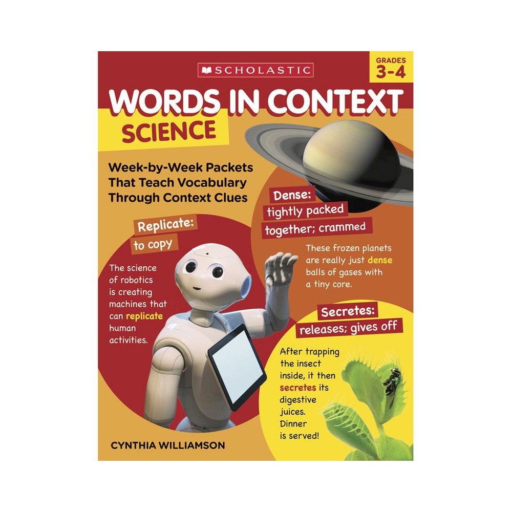 Words In Context: Science, Grades 3-4