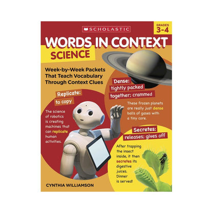 Words In Context: Science, Grades 3-4
