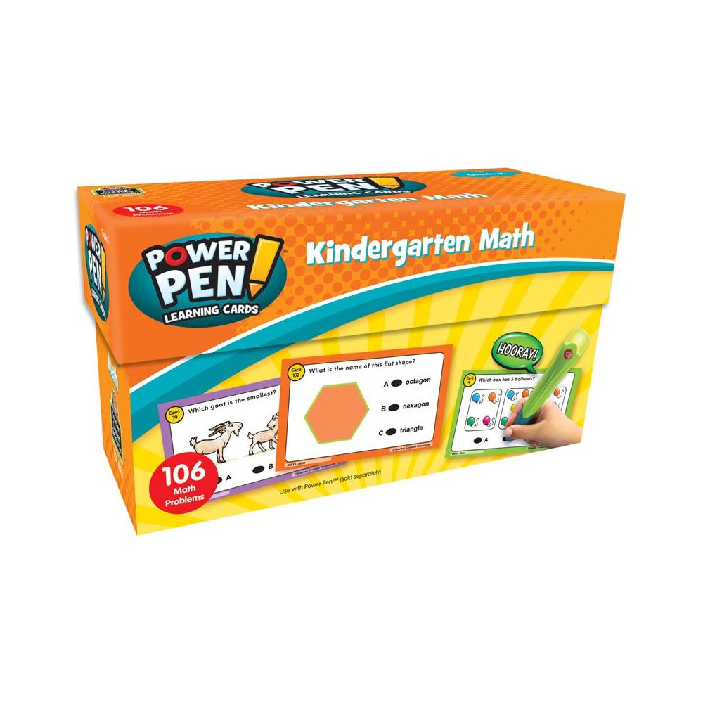 Power Pen Learning Cards: Math Grade K