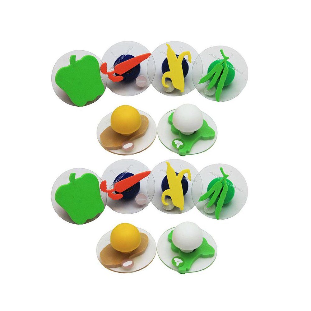 Giant Stampers - Vegetables - 6 Per Set - 2 Sets