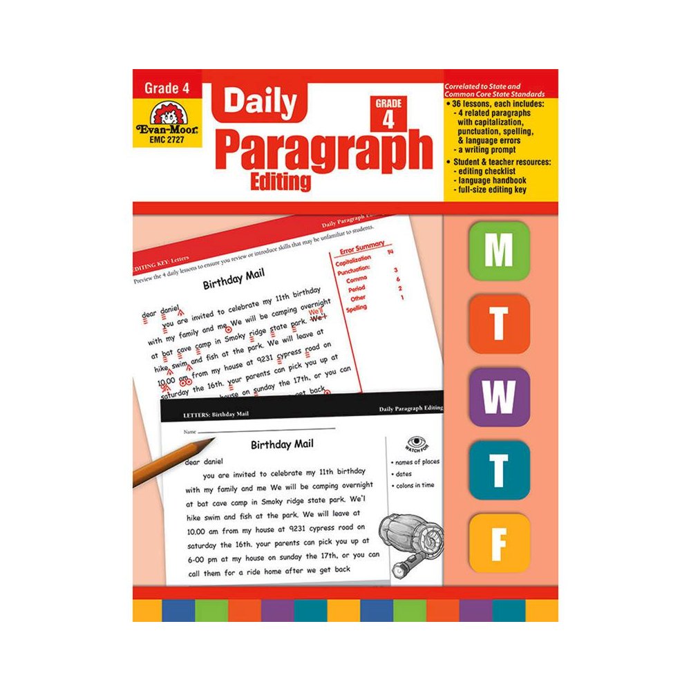 DAILY PARAGRAPH EDITING GR 4