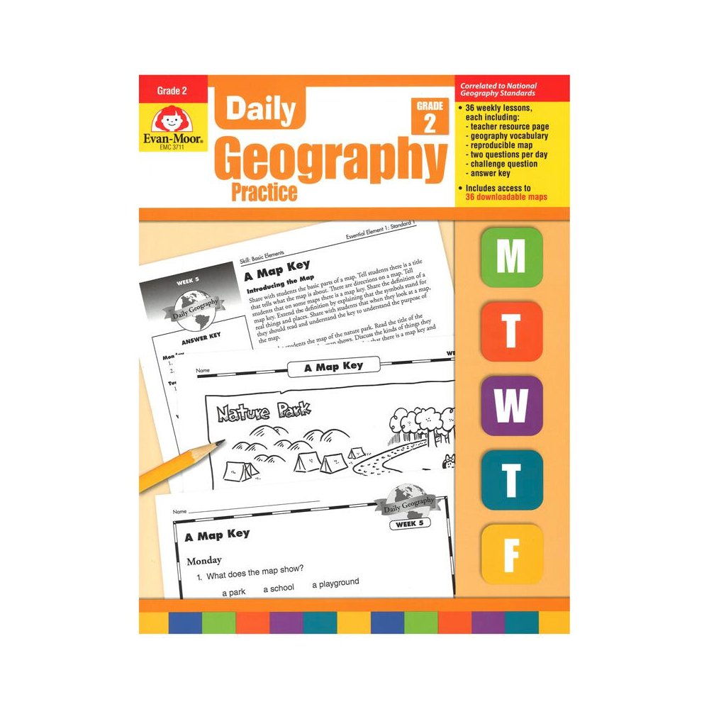 Daily Geography Practice Gr 2