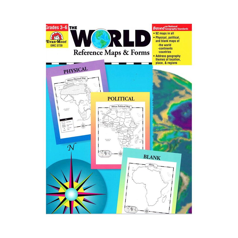 THE WORLD REFERENCE MAPS & FORMS GR 3-6