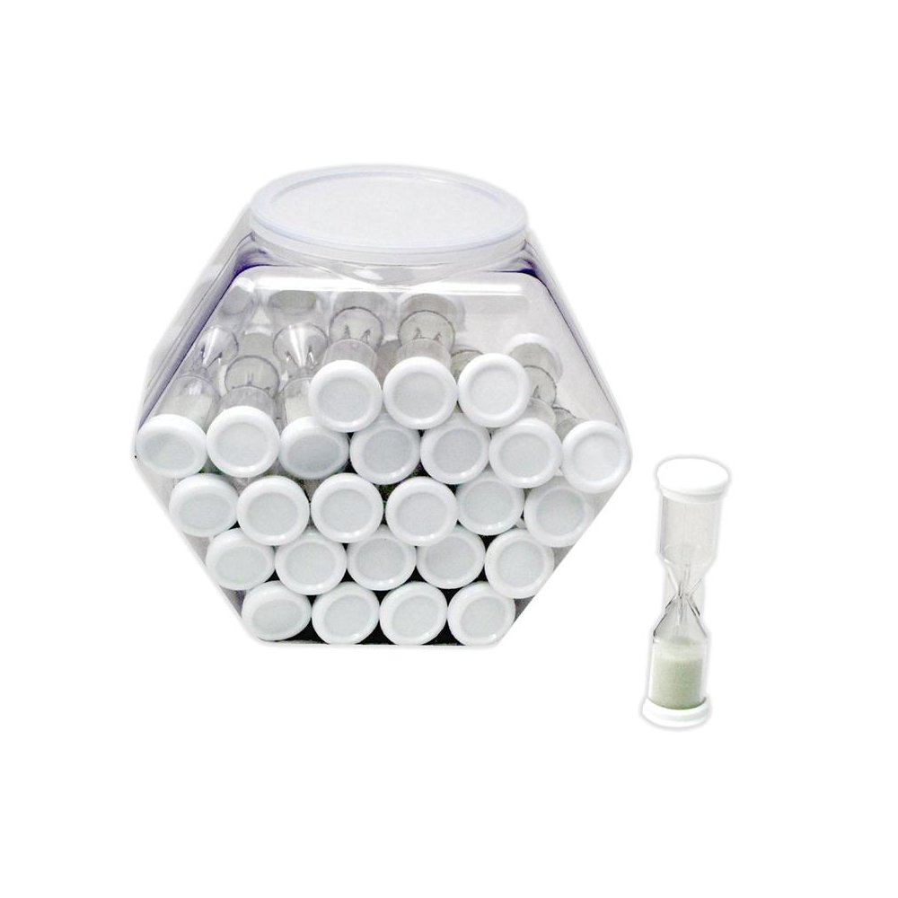1 MINUTE SAND TIMER CLASSPACK 25 IN TUB