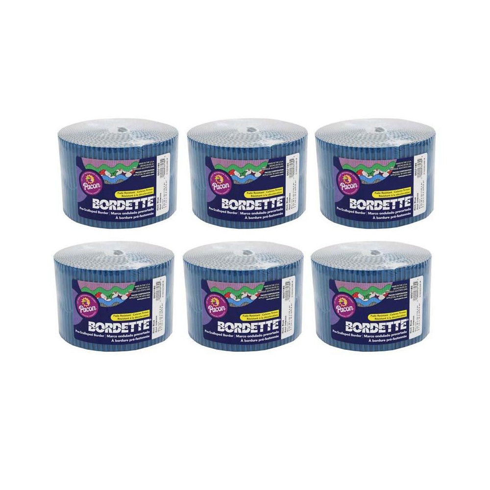 Decorative Border, Rich Blue, 2-1/4" x 50', 6 Rolls