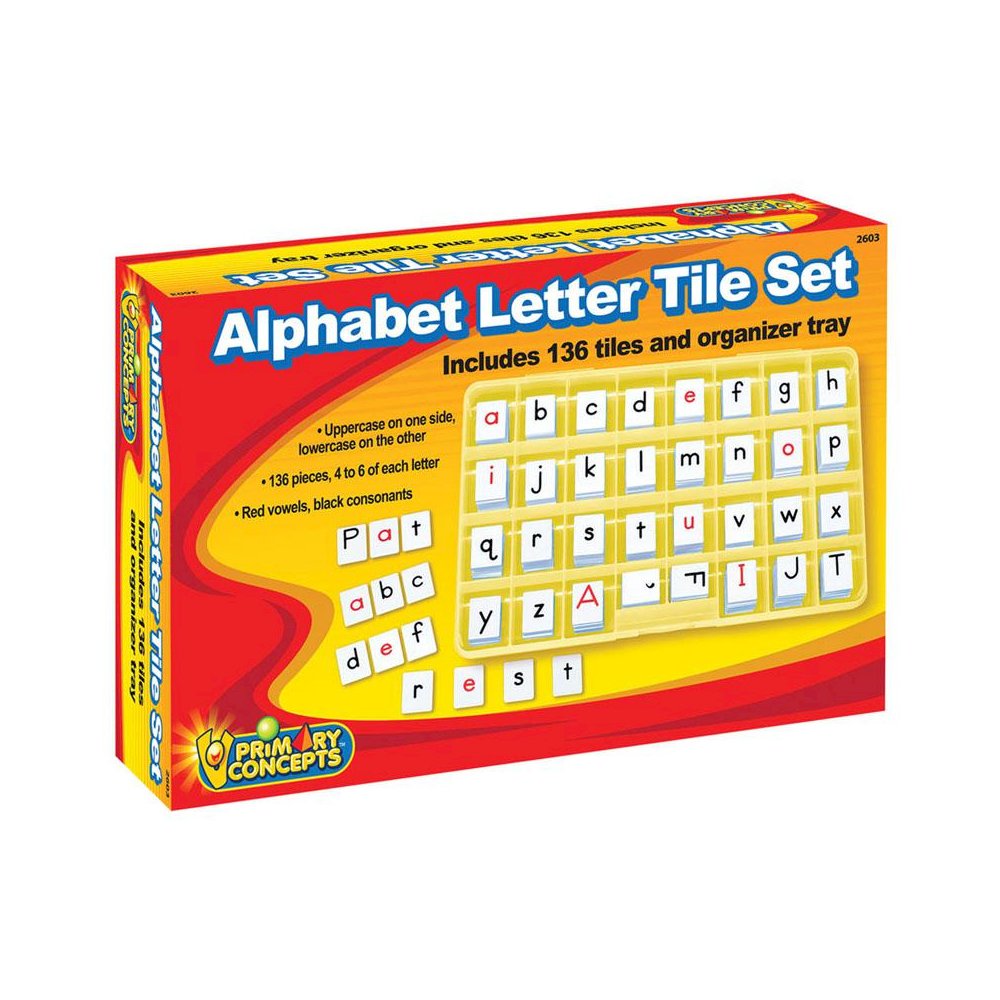 Alphabet Letter Tile Set
