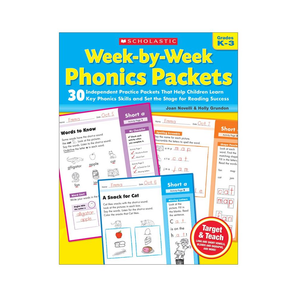 Week-By-Week Phonics Packets