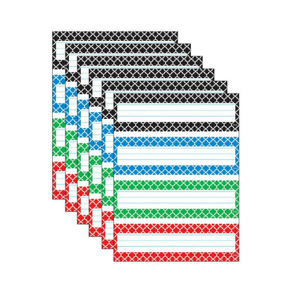 Moroccan Desk Toppers Name Plates Variety Pack, 32 Per Pack, 6 Packs