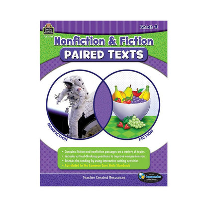 Nonfiction Fiction Paired Texts Gr4