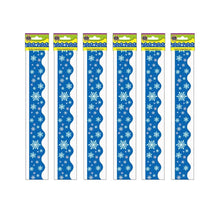 Snowflakes Border Trim, 35 Feet Per Pack, 6 Packs