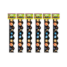 Scalloped Solar System Border Trim, 35 Feet Per Pack, 6 Packs