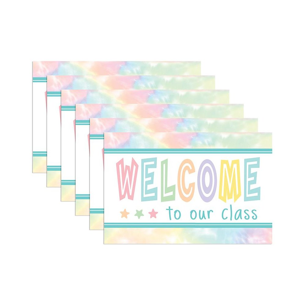 Pastel Pop Welcome Postcards, 30 Per Pack, 6 Packs