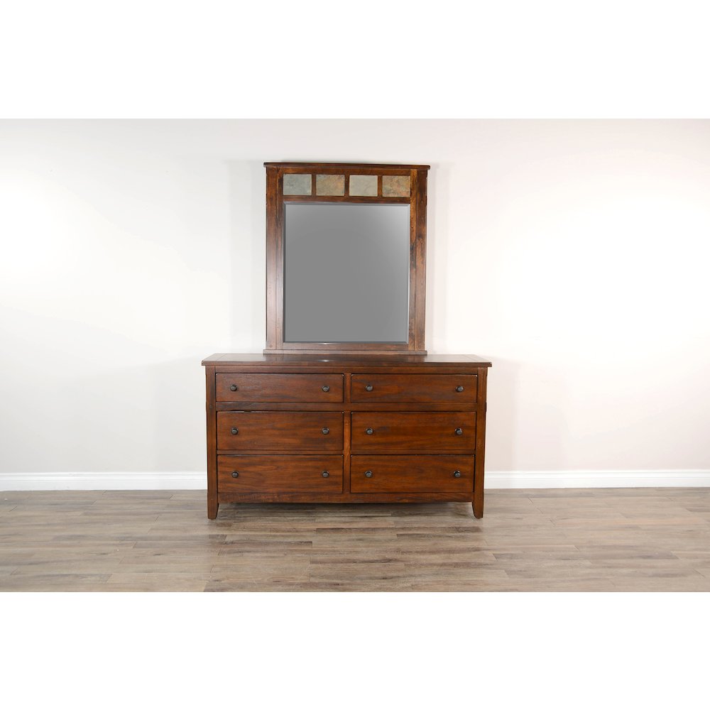 Santa Fe Petite Dresser with Mirror