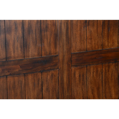 78" Farmhouse Wood Home Bar Set
