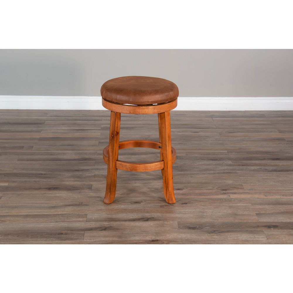 Counter Swivel Stool, Cushion Seat (Set of 2)