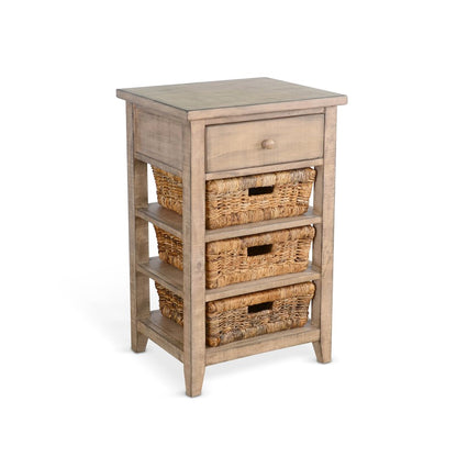 Beach Pebble Storage Table