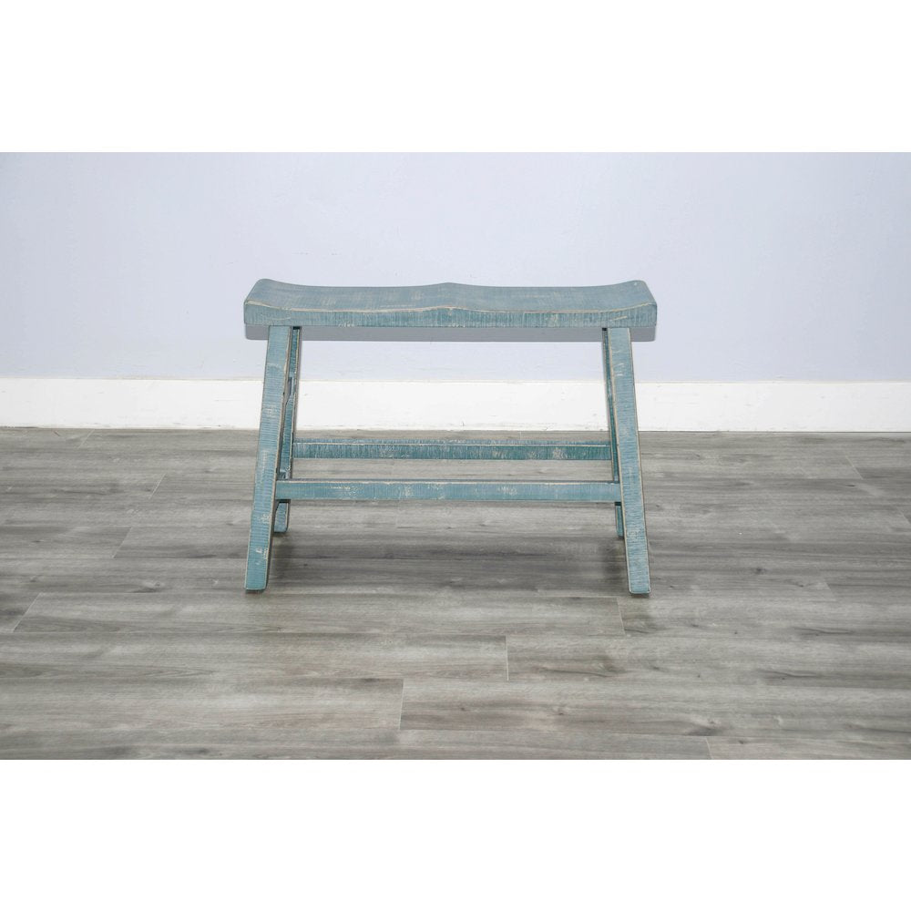 Counter Carriage House Crossback Barstool, Wood Seat