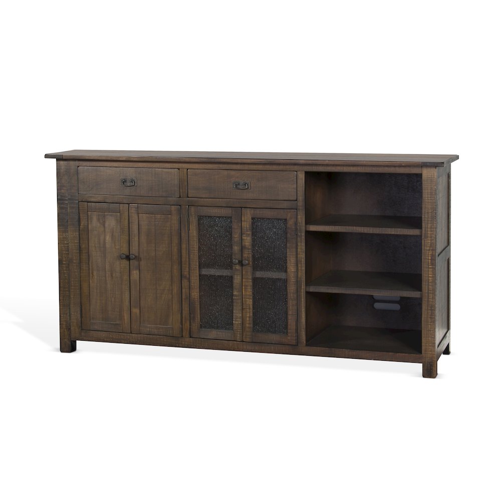 80" Transitional Wood Buffet