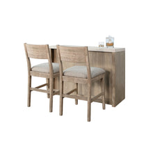 60" Modern Wood Bar Set