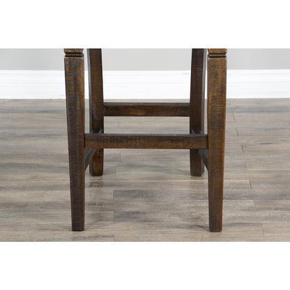 Bar Homestead Ladderback Barstool, Cushion Seat (Set of 2)