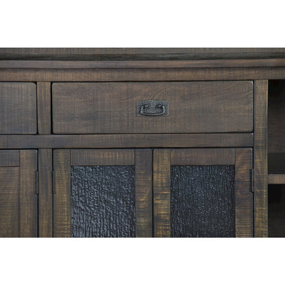 80" Transitional Wood Buffet