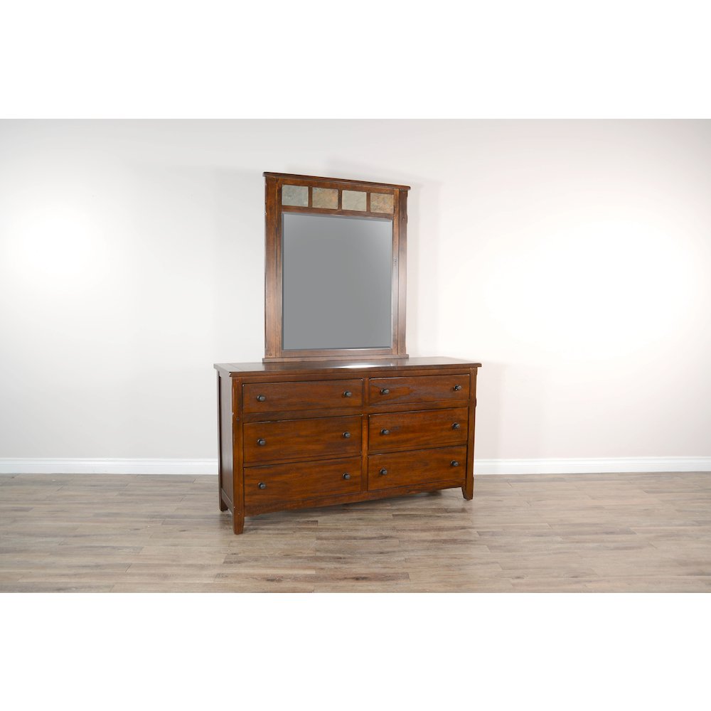 Santa Fe Petite Dresser with Mirror