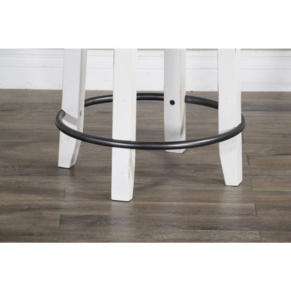 Counter Swivel Stool, Cushion Seat (Set of 2)
