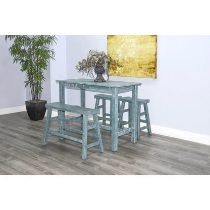 Counter Carriage House Crossback Barstool, Wood Seat
